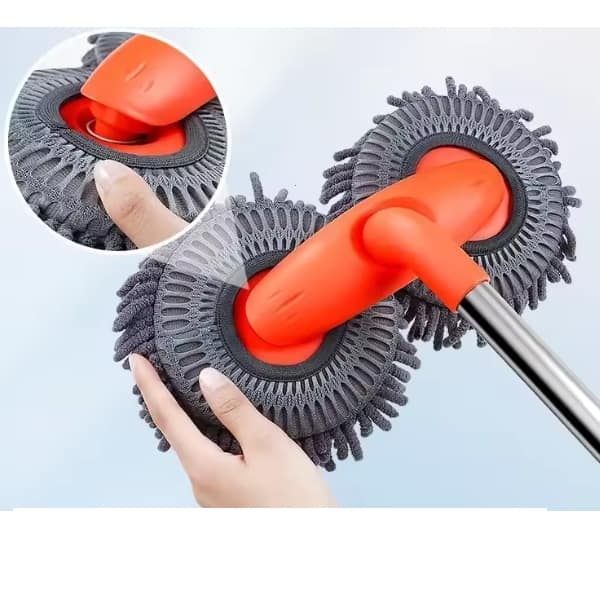 Car Cleaning Mop With Mop Head 1Pcs Sturdy 8 Car Cleaning Mop With Mop Head 1Pcs Sturdy double head-min