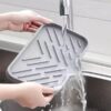 Kitchen Sink Drain Trays 1Pcs Sturdy Silicone demo-min