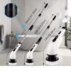Shower Cleaning Brush Electric 9 in 1 Strong dimension-min