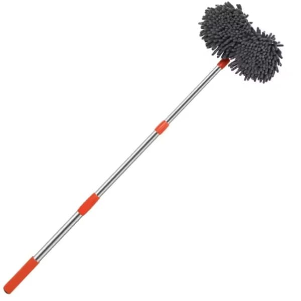 Car Cleaning Mop With Mop Head 1Pcs Sturdy 11 car wash mop head show-min