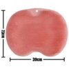 Shower Back Scrubber Brush Strong Silicone 1Pcs dimension-min