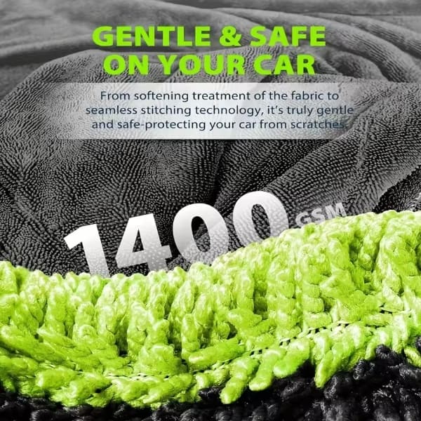 Car Wash Drying Towel 1/ 3Pcs Elite Towel 9 Car Drying Towel Microfiber 1Pcs Elite Double Sided more -min