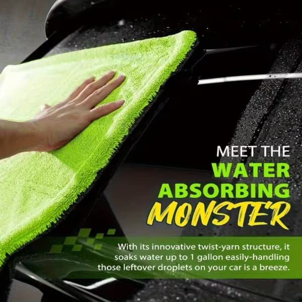 Car Wash Drying Towel 1/ 3Pcs Elite Towel 4 microfiber drying towel car more -min