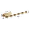 stick on paper towel holder gold -min